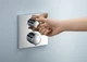 Душова система прихованого монтажу GROHE Quickfix Precision Trend із верхнім душем латунь хром 34882000 - зображення 6