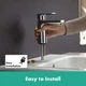 Змішувач для умивальника одноважільний HANSGROHE Vernis Blend хром латунь з донним клапаном 71585000 - зображення 6