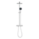 Душевая система с термостатом GROHE Vitalio Comfort с верхним душем латунь хром 26696001 - изображение 4