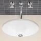 Умивальник врізний VILLEROY&BOCH Loop&Friends під стільницю 570x405x200мм овальний білий 61612101 - зображення 3