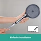 Шланг для душа HANSGROHE Designflex 2000мм силиконовый хром 28230000 - изображение 3