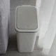 Ведро для мусора 10 л с крышкой пластиковое MVM BIN-04 10L GRAY - изображение 6