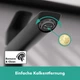 Cмеситель для умывальника однорычажный HANSGROHE Logis черный латунь с донным клапаном 71251670 - изображение 4