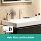 Змішувач для умивальника одноважільний HANSGROHE Tecturis E EcoSmart+ хром латунь з донним клапаном 73060000 - зображення 5