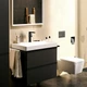 Cмеситель для умывальника однорычажный HANSGROHE Tecturis E EcoSmart+ черный латунь с донным клапаном 73060670 - изображение 6