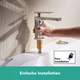 Cмеситель для умывальника с джойстиком HANSGROHE Tecturis E EcoSmart+ хром латунь с донным клапаном 73014000 - изображение 8