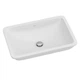 Умивальник врізний VILLEROY&BOCH Loop&Friends під стільницю 675x450x175мм прямокутний білий 61632001 - зображення 1