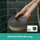 Душова лійка HANSGROHE Pulsify Planet Edition EcoSmart+ із кнопкою 105мм пластик бежева 26077210 - зображення 3