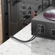 Аудіо-кабель тюльпан RCA на RCA Hoco red і white double lotus audio cable (1,5м). Black - зображення 6