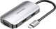 USB Hub Vention USB 3.1 Type-C HDMI / VGA / USB 3.0 / PD 100 W Hub 4-in-1 (6922794754706) - obraz 1