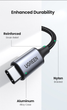 Кабель Ugreen CM450 USB Type-C Male to 3.5 мм Male Audio Cable with Chip 1 м Black (6957303821921) - зображення 2