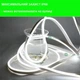 Светодиодный неон PROLUM™ гибкий с максимальной степенью защиты IP68 SMD2835 светодиодов на метр 120 220V Белый (от 1 метра, без кабеля питания) - изображение 3
