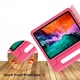 Чехол STR EVA с ручкой подставкой для Apple iPad 10, 2022 (10.9" экран) детский Pink - изображение 2