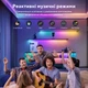 Світлодіодна стрічка Govee RGBIC Basic Wi-Fi + Bluetooth LED Strip Light With Protective Coating 10м Білий (H619C3D1) - зображення 4