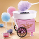 Аппарат для приготовления сладкой сахарной ваты Supretto Cotton Candy Maker большой на колесиках - изображение 8