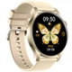 Смарт-годинник жіночий LEMFO KC88 Gold (тонометр, пульсоксиметр, дзвінки) Amoled екран - зображення 7