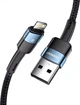 Кабель зарядний Essager USB — Lightning Star 6 A 2 м Blue (EXCL-XCA03) - зображення 2