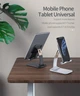 Подставка ESSAGER настольная под мобильный телефон планшет Knight Foldable Desk White (EZJZM-QS02) - изображение 5