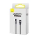 Кабель зарядный Lightning Baseus Type-C to Lightning MVP угловой 20W 1 м Black (CAVP000201) - изображение 5