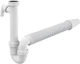 Сифон для кухонної мийки ALCA PLAST A83-DN50/40 з накидною гайкою 6/4" (8594045935486) - изображение 1