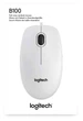Миша Logitech B100 White (910-003360) - зображення 3