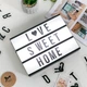 Ночник светильник LightBox A4 с 80 буквами, светодиодный креативнный короб для украшения дизайна и интерьера - изображение 2