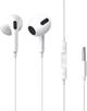 Навушники Baseus Encok 3.5 мм lateral in-ear Wired Earphone H17 White (NGCR020002) - зображення 1