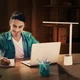 Настольная светодиодная led лампа BASEUS Smart Eye Series Rechargeable Folding Reading Desk Lamp (Smart Light) |3000-6000K| (DGZG-02) white - изображение 8