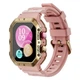 Умные Smart часы Modfit Harmony Gold-Pink | Amoled, 348 x 442, 1.65", 320 мАч, 128MB, IP67| Розовый - изображение 1