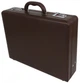 Кейс дипломат из эко кожи Portfolio S1645432 коричневый - изображение 3