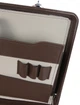 Кейс дипломат из эко кожи Portfolio S1645432 коричневый - изображение 9
