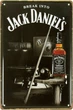 Металлическая табличка "Break Into Jack Daniel’s" (ms-104126) - изображение 1