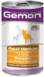 Упаковка вологого корму для собак Gemon Dog Medium Adult Chicen/turkey зі смаком курки та індички 1250 г (8009470387927) - зображення 1