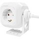 Мережевий фільтр LogiLink LPS227 Socket cube 4x White - зображення 4