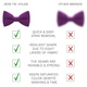 Метелик Bow Tie House Sangria з габардина 10367 - зображення 3