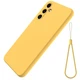 Силіконовий (TPU) чохол Deexe Silicone Case для Samsung Galaxy A15 (A155) - Yellow - зображення 1