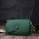 Молодежная женская кожаная сумка через плечо Vintage 22430 - изображение 6