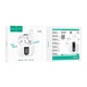 Бездротові Bluetooth навушники Hoco EW36 TWS вакуумні BT5.3 30/400mAh 4h на телефон Android/Samsung/Iphone Білий - зображення 2