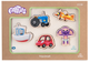 Puzzle drewniane Fantus Vehicles 5 elementów (7027260020640) - obraz 1