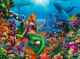 Puzzle Ravensburger Mermaid Queen 200 elementów (4005556129874) - obraz 2