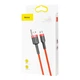 Кабель Baseus Cafule Micro USB 1.5A (2m) gray/black - изображение 2