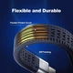 ​Кабель RIXMIE USB-C 100Вт, 4K Video, 20Gbps, 0.12м - изображение 5
