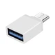 Переходник с телефона на флешку Type-C – USB OTG-01 Белый - изображение 2