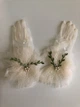 Фатиновые перчатки с бусинами honey fashion accessories one size (S/M/L) бежевый (7-52) - изображение 4