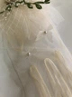 Фатиновые перчатки с бусинами honey fashion accessories one size (S/M/L) бежевый (7-52) - изображение 8