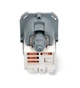 Універсальний насос для пральної машини Askoll M50 RC0036 C00266228 M221 3 защіпки фішка спереді - зображення 2
