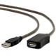 Дата кабель USB 2.0 AM/AF 5.0 m active Cablexpert (UAE-01-5M) - изображение 1