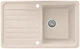 Мийка кухонна, прямокутна, композитна Valetti 17D 76х46см Бежева + змішувач - зображення 3