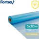 Пленка полиэтиленовая Fortex 3м*30 м (90 м.кв) 200 мкр УФ-стабилизация синяя - изображение 4