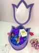 Подарок "Flower moment" для любимой, девушки, подруги, женщины, жены, на день святого Валентина, на 14 февраля, на праздник, день рождения (8-0584) - изображение 2